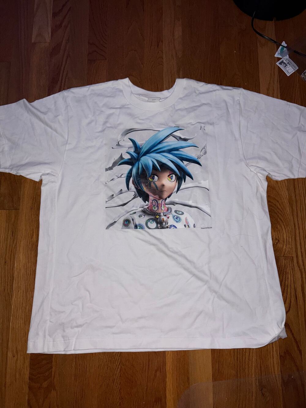 Takashi Murakami x CLONE X RTFKT #2 Lonesome Cowboy Tee White